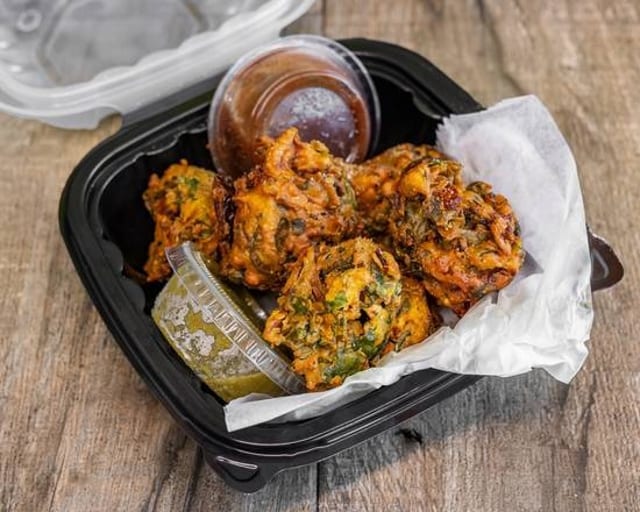 Spinach Pakora.