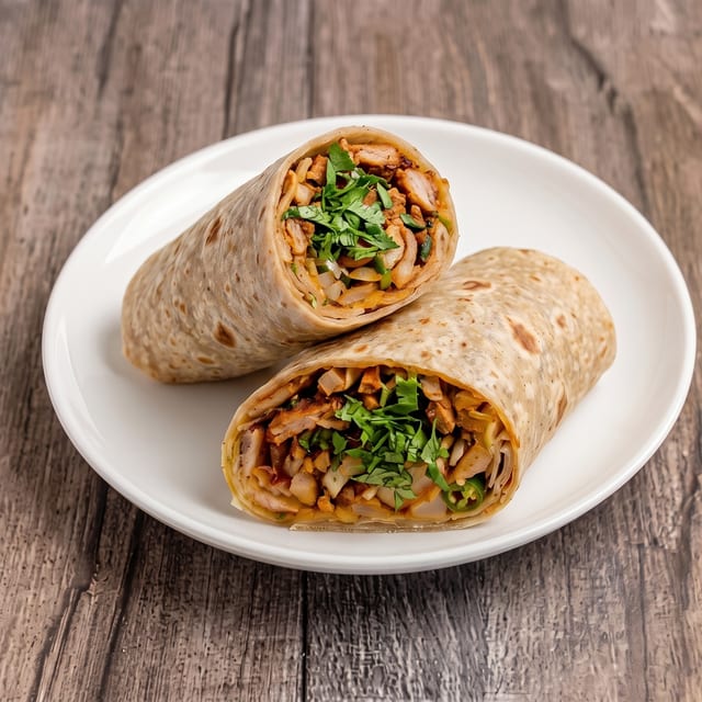 Chicken Tikka Wrap.