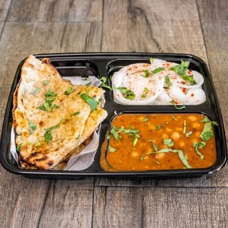 Aloo Kulcha with Chole