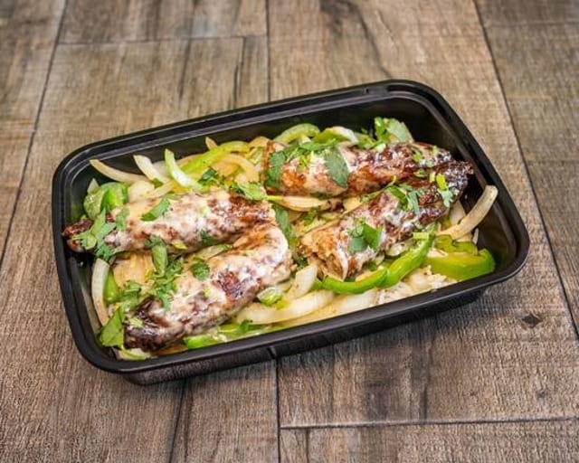 Chicken Seekh Kebab.