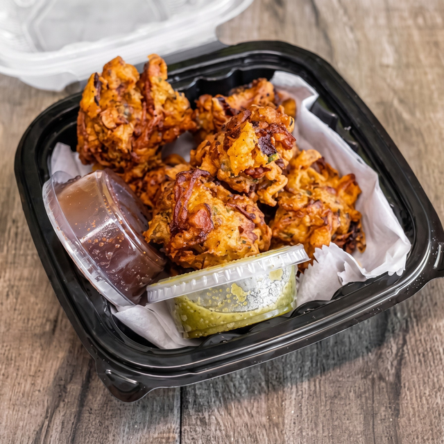 Spinach Pakora.