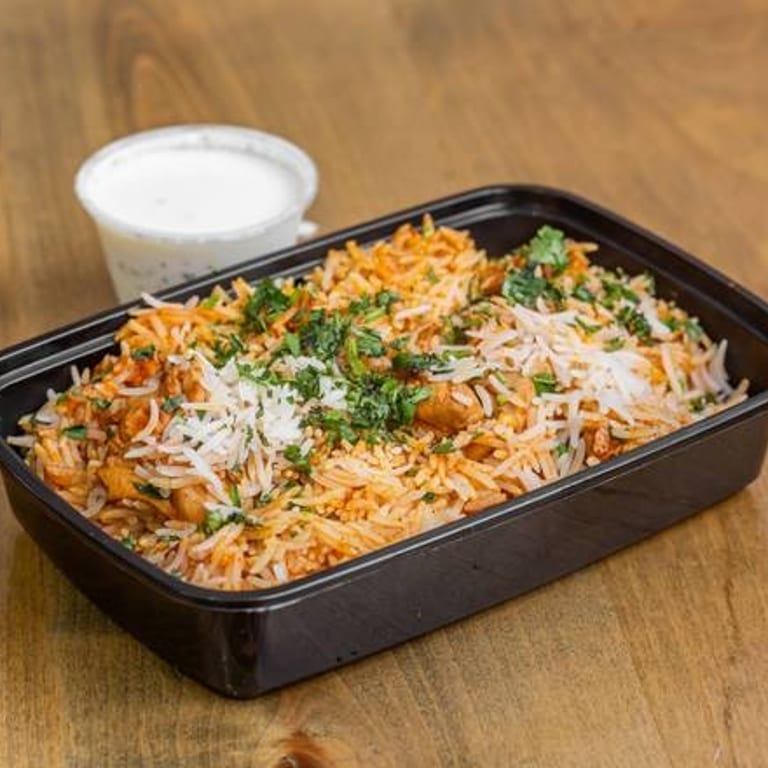 Delicious Lamb Biryani Awaits